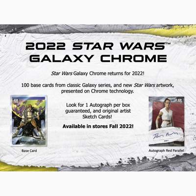 Star Wars Chrome Galaxy 2022